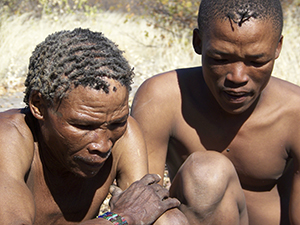 San People - Walking with Bushman